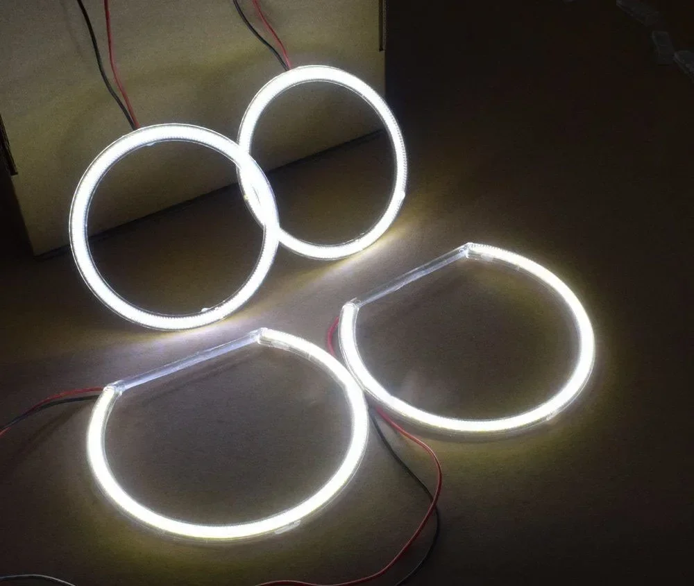 

1 Pair For BMW E90 E91 Left & Right Side Headlight LED Halo Rings Angel Eyes Light Bulb Headlight LED Ring