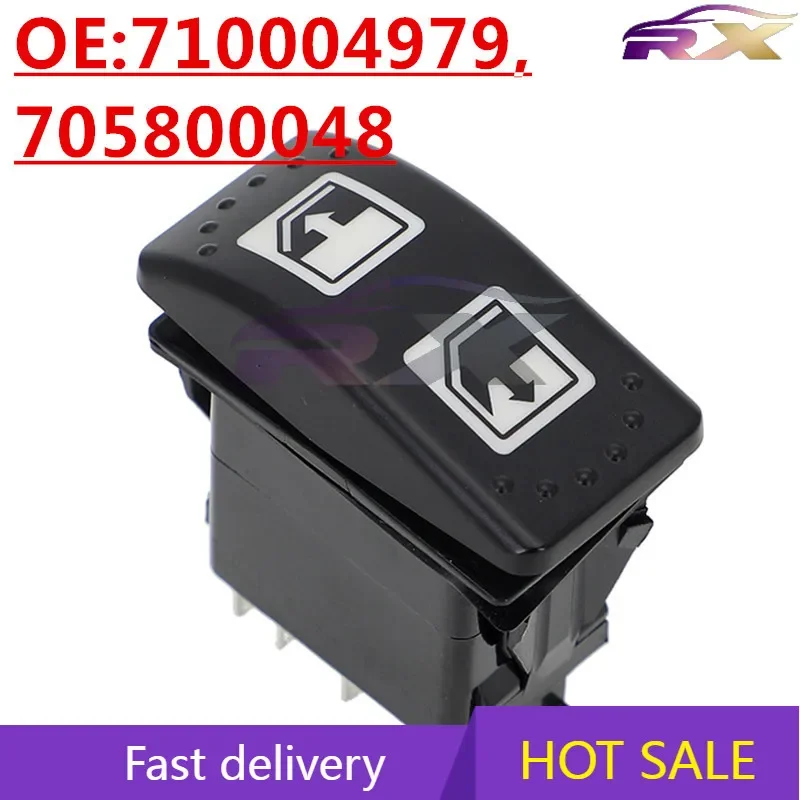 NEWM:710004979,705800048 Suitable for Can-Am waterproof switch left side power window glass lift switch