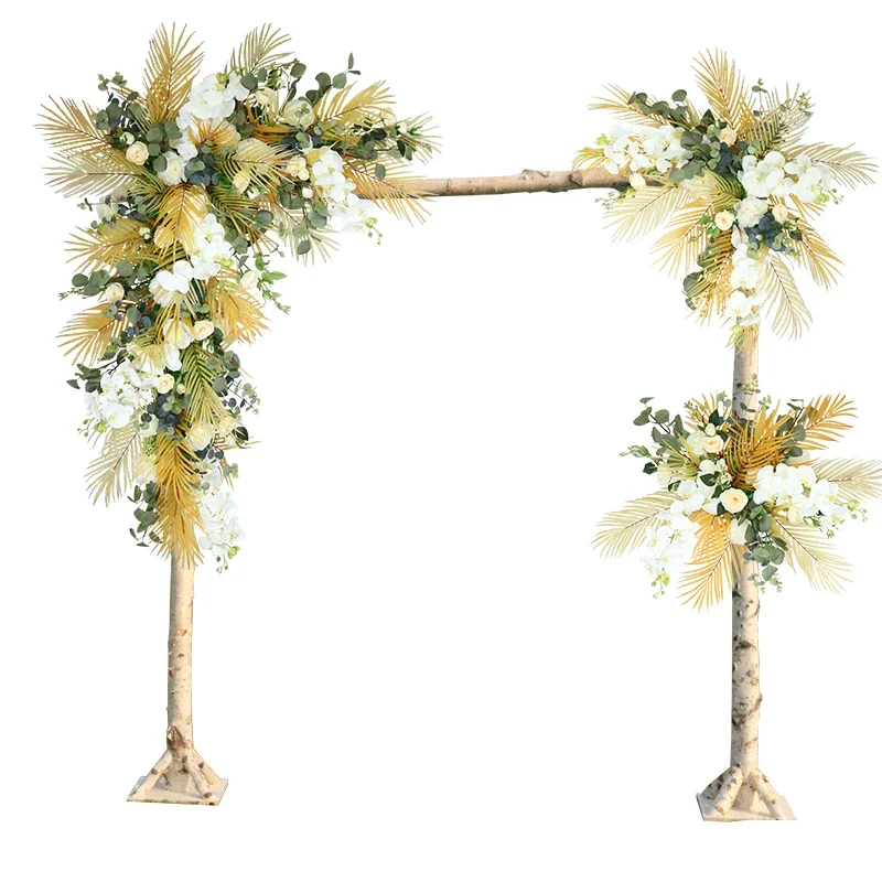 

Customized Wedding Flower Arrangement Set, White Arches Flower Arrangement, Outdoor Wedding Decoration, Shop Window Display