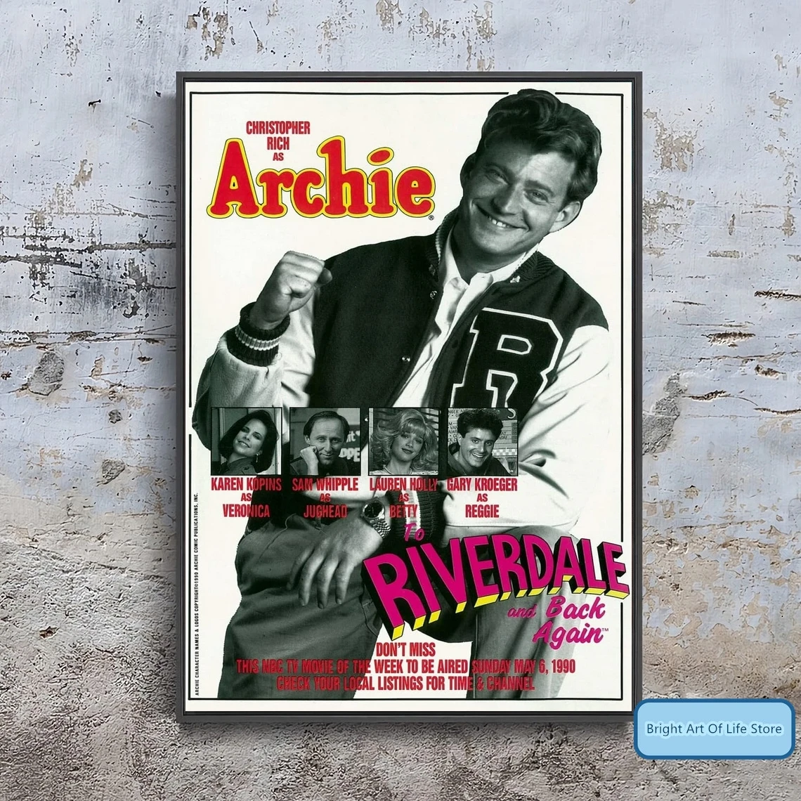 Archie To Riverdale and Back Again ملصق الفيلم ديكور المنزل طلاء جدران (بدون إطار) #2