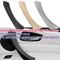 Car Inner Handle Interior Door Panel Pull Trim Cover Gray Beige Black Left Right for BMW 3 series E90 E91 316 318 320 325 328