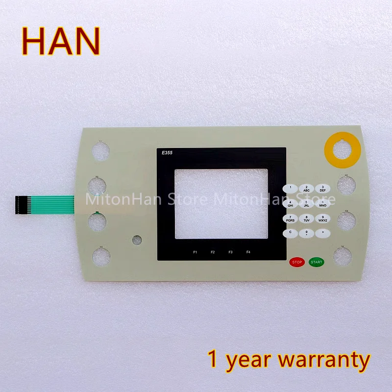 Dla elumatec E355/P P100-LCT-0 klawiatura przycisku folia na klawiaturę membranowego