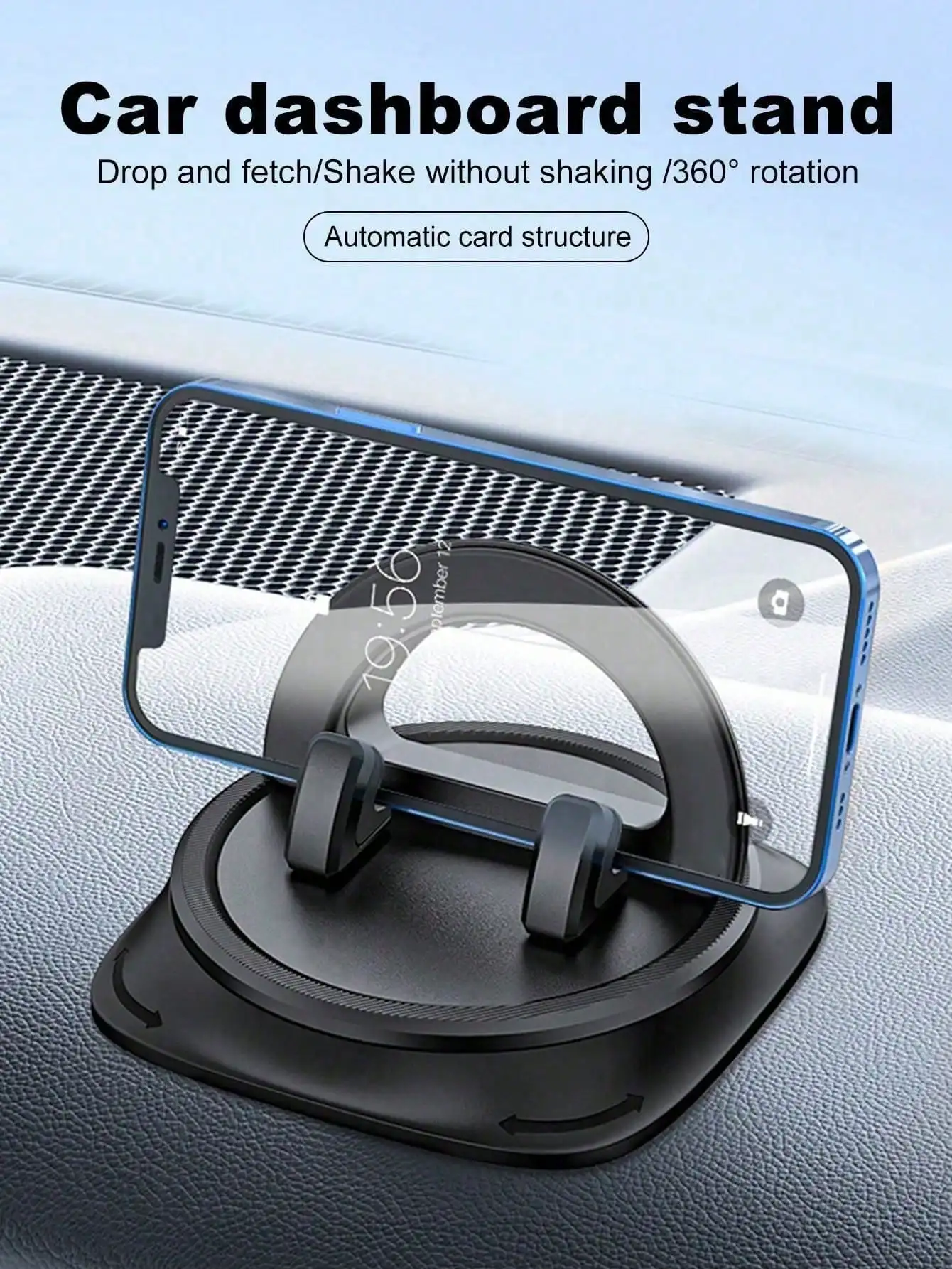 

1Pc Dashboard Navigation Bracket Special Car Phone Holder Stand High-Grade Anti-Slip Mat Universal Fixation