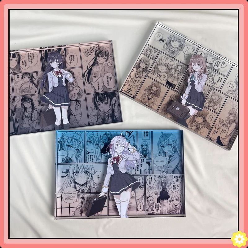 

Alya Sometimes Hides Her Feelings in Russian Acrylic Stand Peripheral Alisa Yuki Suo Customized High Transparency Acrylic Bricks