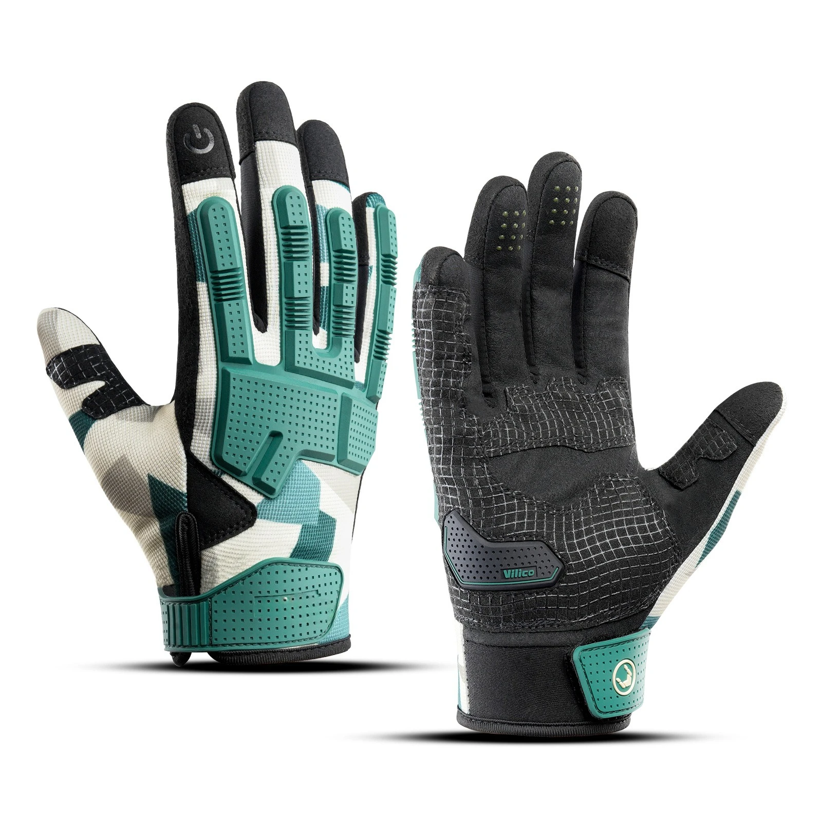 

Outdoor sports anti-collision, anti-drop, wear-resistant electric vehicle riding gloves, off-road cool tactical gloves