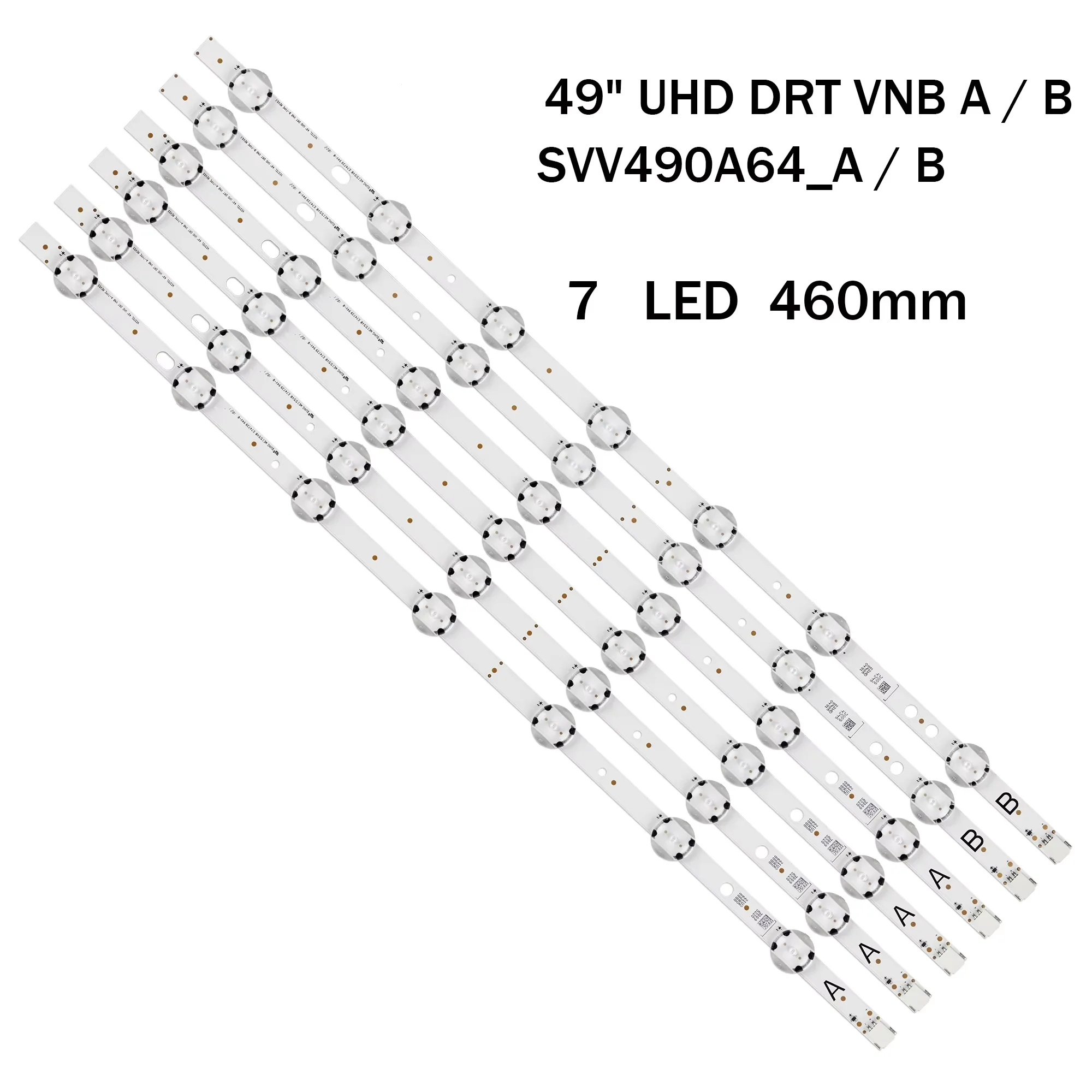 VES490QNDS VES490QNDL-2D-U11 N11 N12 SVV490A64-A B LED Backlight Strip DLED49287FHDCNTD 49UD8380 49UD8400B D49U400M4CW LT-49K880