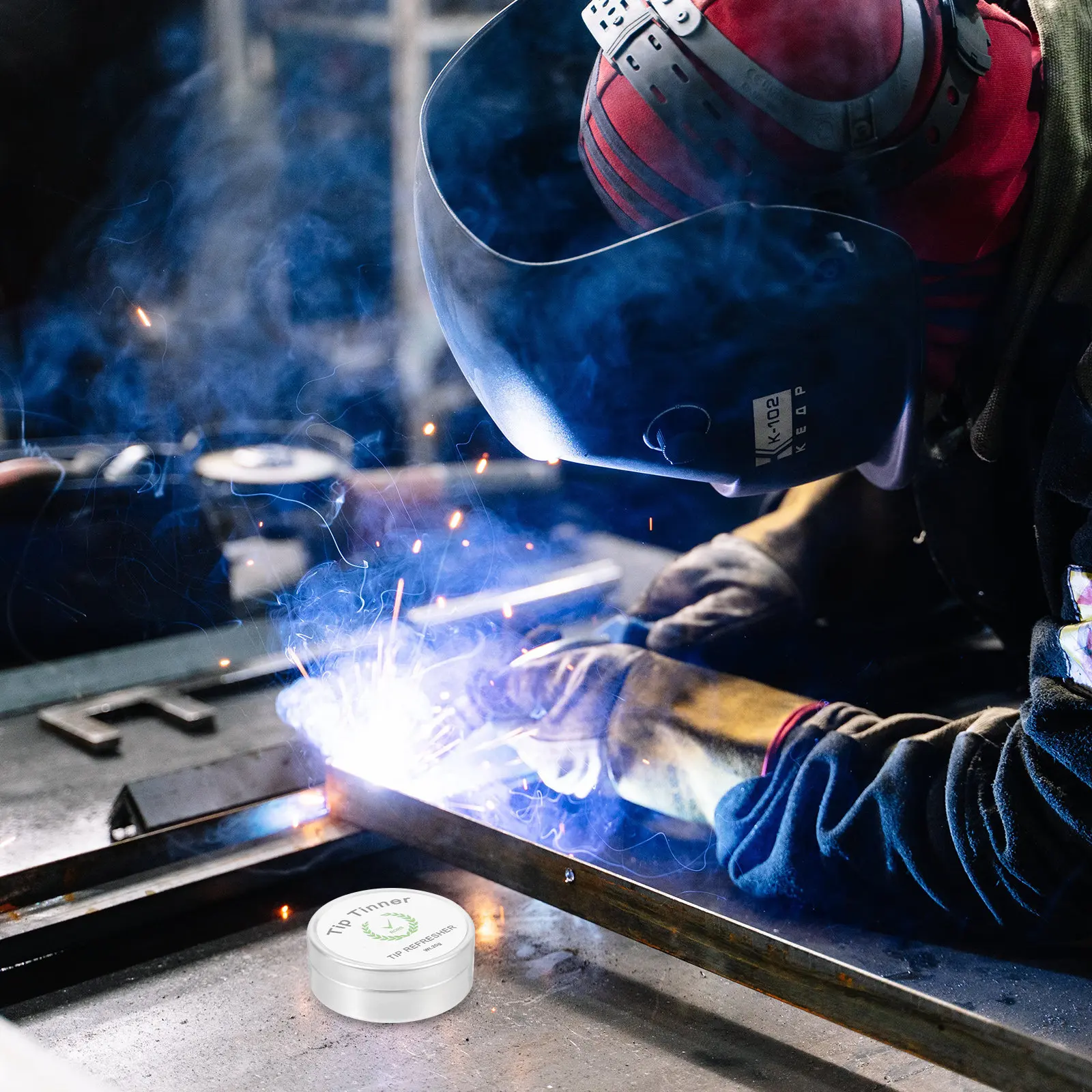 

Welding Iron Tip Tinner Cleaner Gel Removal Polishing Compound Enhances Solder Flow Prevents Oxidation Damage