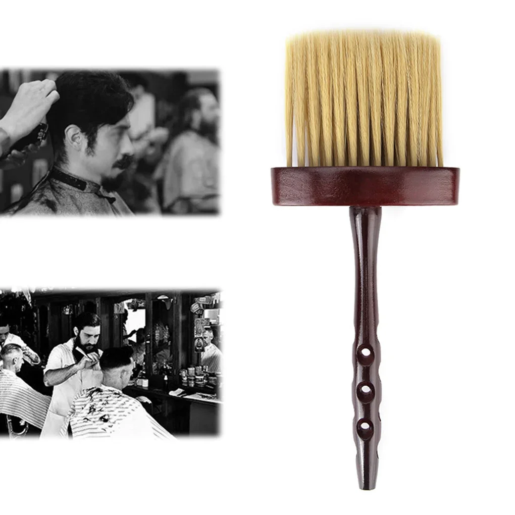 Hair Brush SchimaSuperba Soft-bristled Fragmented Hair CleaningBrush Hairdressing Barber Salon Wooden Handle CepilloPara Cabello