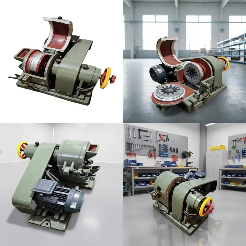 Factory Price Mini Cast Iron Laboratory Disc Grinder Easy to Operate Lab Equipment for Grinding