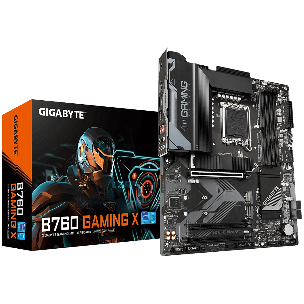 Gigabyte B760M GAMING X DDR5 B760 Mainboard Desktop LGA1700 Motherboard M.2 PCIe 4.0 128GB i3 i5 i7 i9 lga1700 CPU Micro ATX