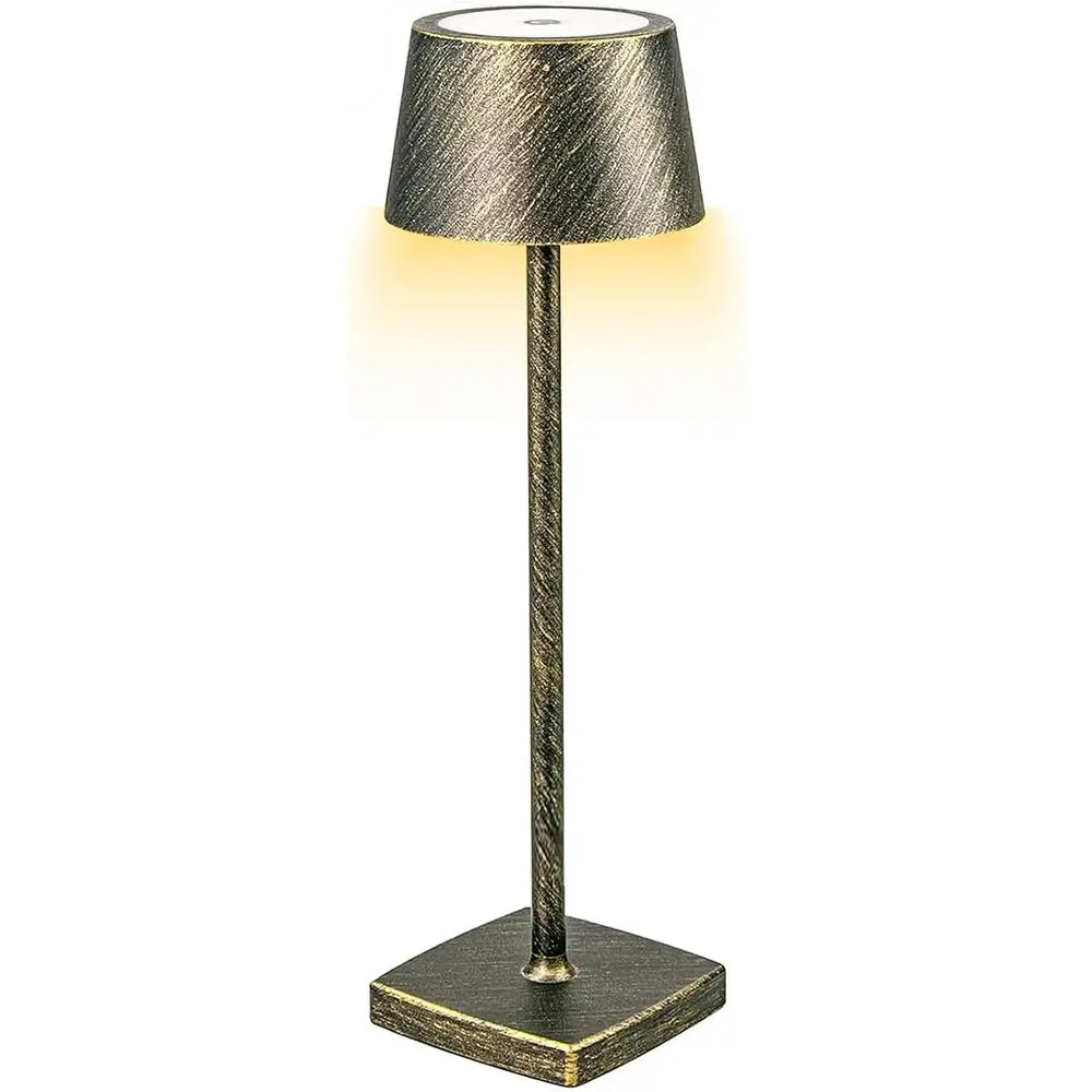 

HiAir Table Lamp -5000mAh Rechargeable Desk Lamp or Oice, Dormi, Cae, Camping and Power Outage | Perect or Reading and Decorativ