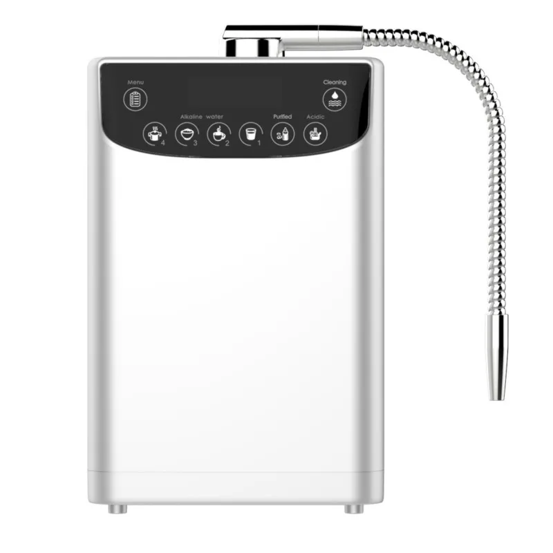 Water Lonizer Purifier Machine PH4.5-10.5 Alkaline Acid Water Setting Hight Quality Hydrogen Water LED Liquid Crystal Display