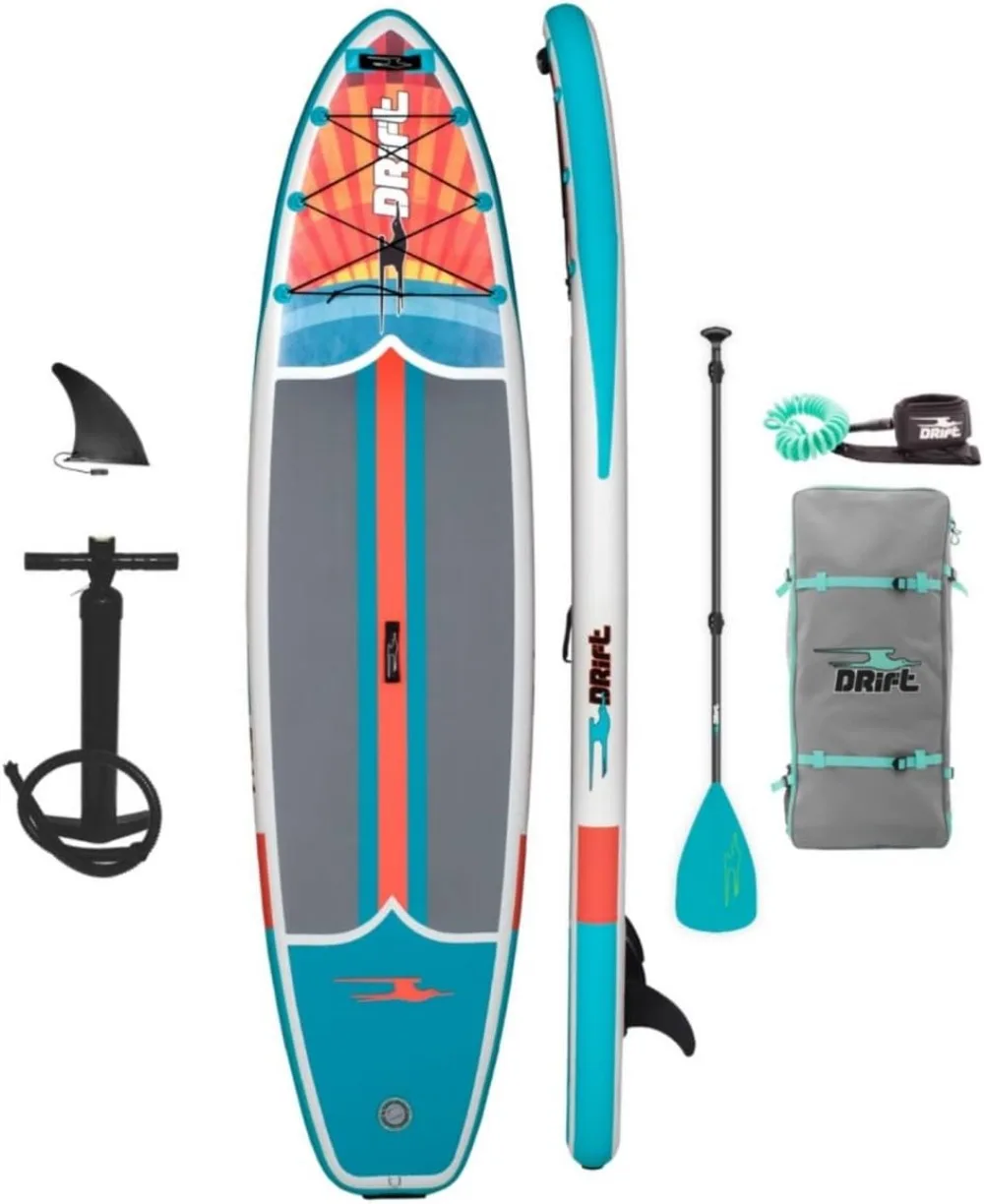 Inflatable Stand Up Paddle Board - SUP Paddle Board and Accessories, Including Pump, Paddle, and More