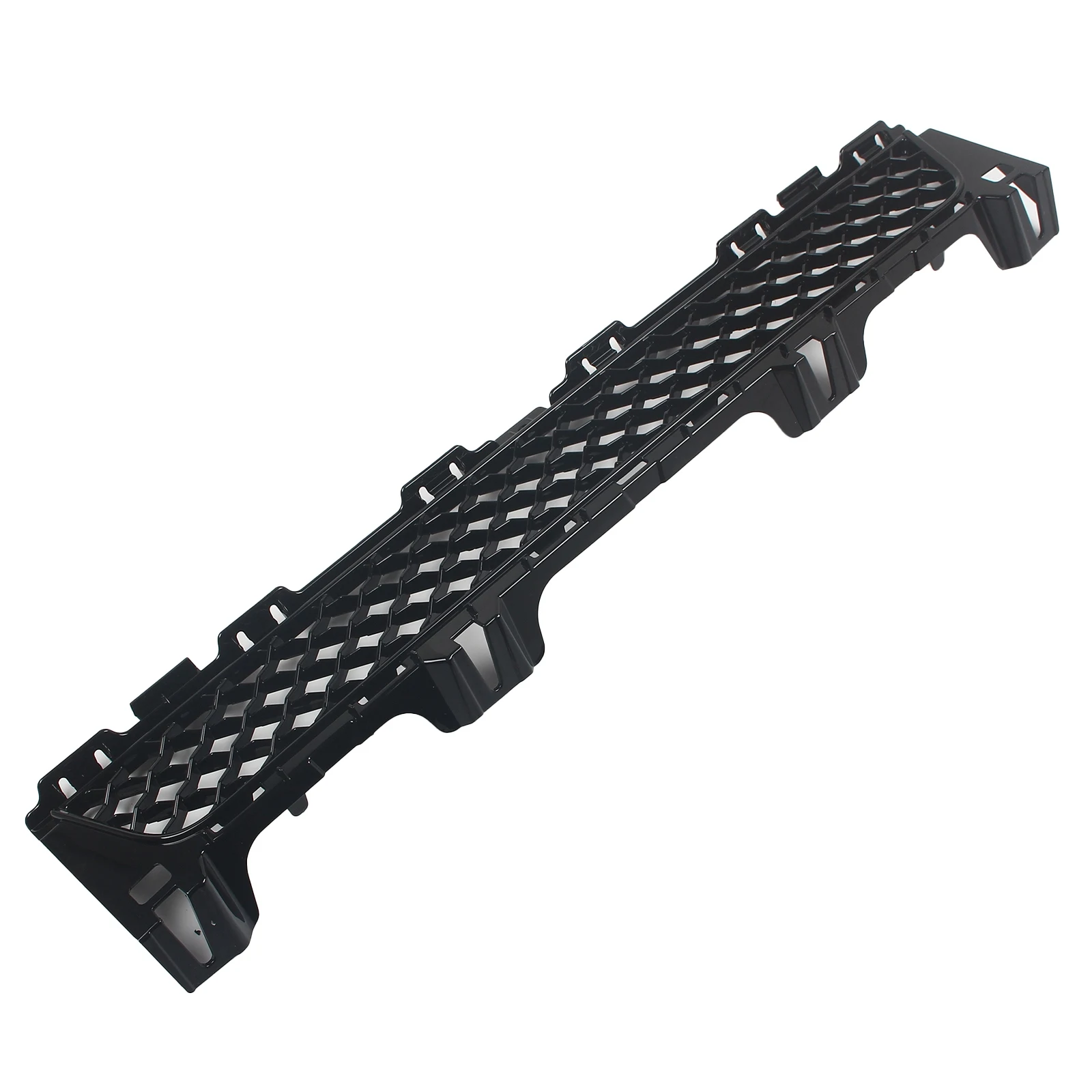 شبكة المصد الأمامي السفلي مناسبة لسيارة جاكوار XJ 2010-2015 C2D23093، أسود