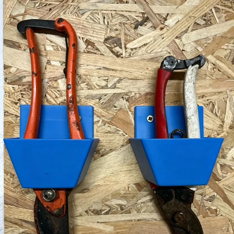 Workshop Tools Wholesale - 1 st schaar opbergrek blauw plastic