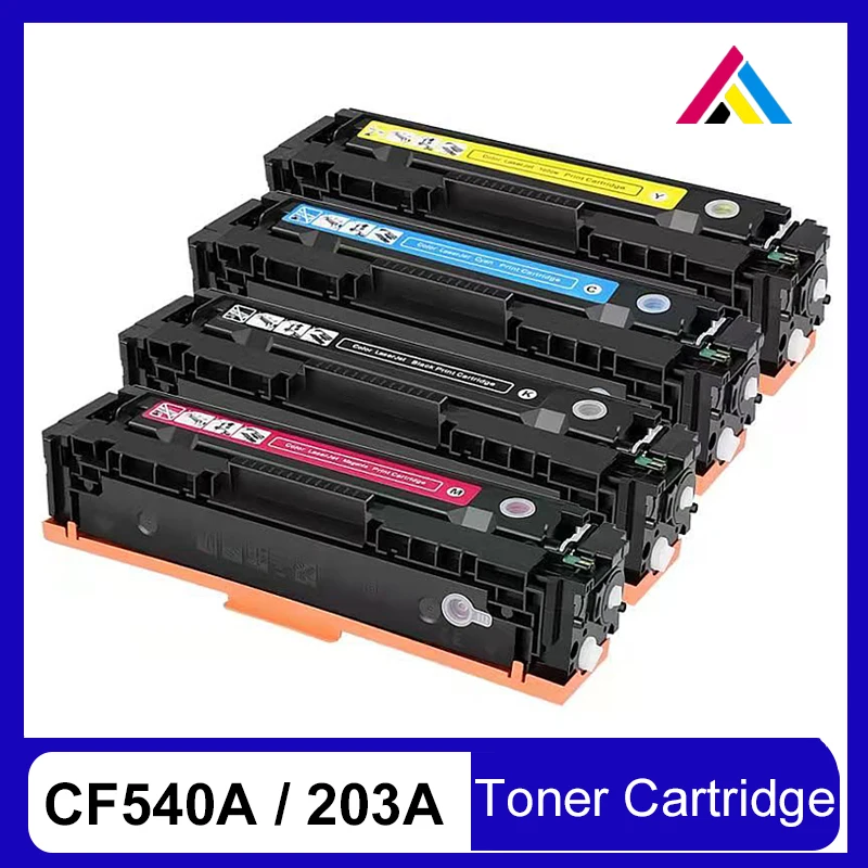 Cartucho de tóner CSD 203A, Compatible con HP 203, CF540A, CF541A, CF542A, CF543A, CF544A, HP Color Laserjet Pro, MFP-M281fdw, M281fdn