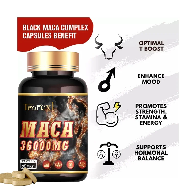 Male Health – Maca Vegetarian Capsules