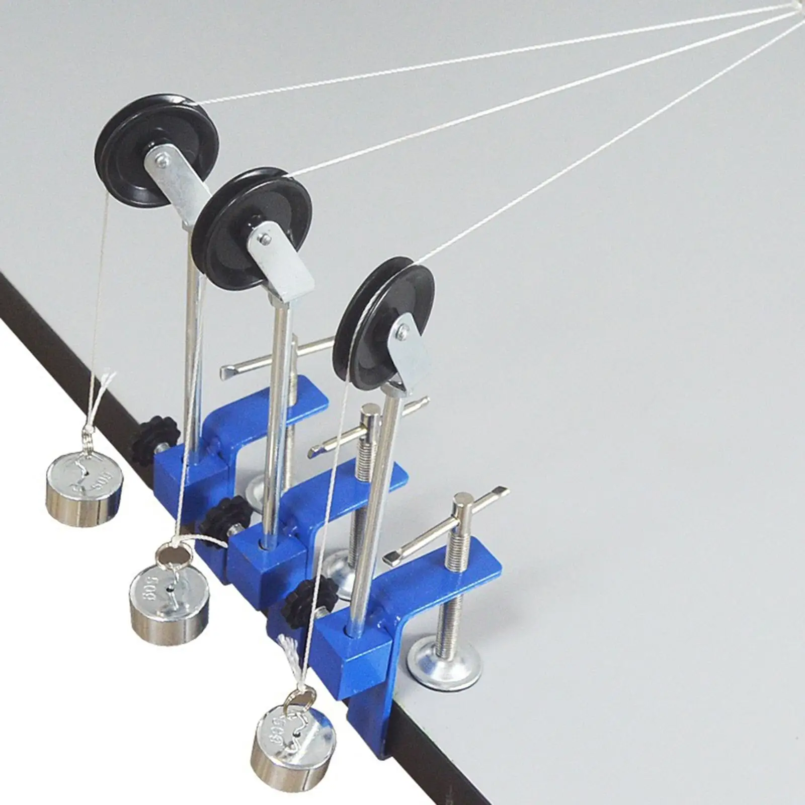 

Support Rod Fixed Pulley Physics Experiments Kits Practical Table Clamp Group Multipurpose Learning Toy for School Home Students