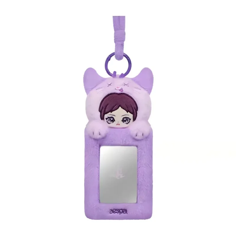 Nieuwe Popmart Aespa Echte op voorraad zijnde Velvet Cute Friend-serie Hoge kwaliteit hanger Verrassing Blind Box Speelgoedornament Leuke cadeaus
