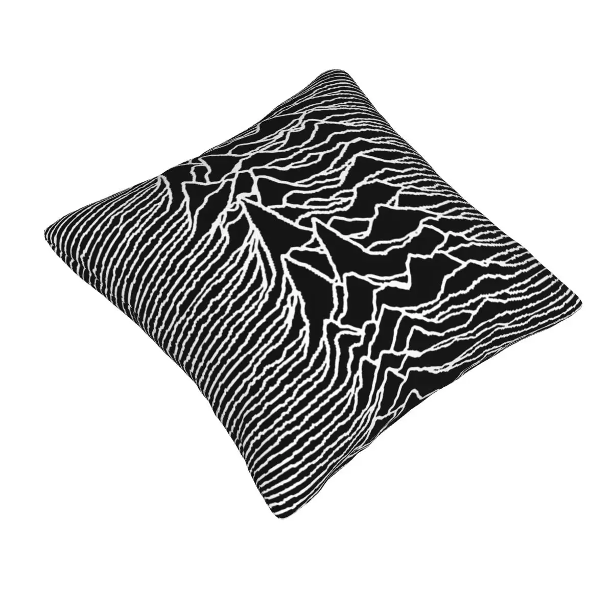 Unknown Pleasures Square Pillowcase Pillow Cover Cushion Decor Comfort Throw Pillow for Home Living Room