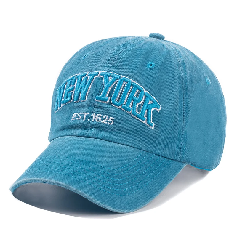 2026 New York Washed Cotton Cap für Herren und Damen – Gorras Snapback Caps Baseball Caps Sonnenschutz Casquette Dad Hat Outdoor Cap – Detail 11