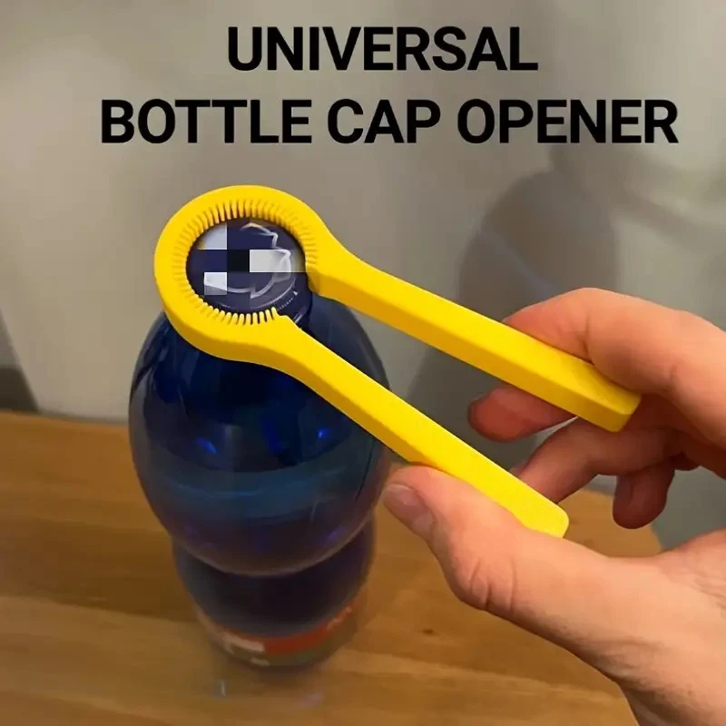 1 abridor de botellas manual, fácil de operar, adecuado para personas mayores/que padecen artritis, puede abrir botellas de refresco/cerveza/jugo, herramienta de cocina