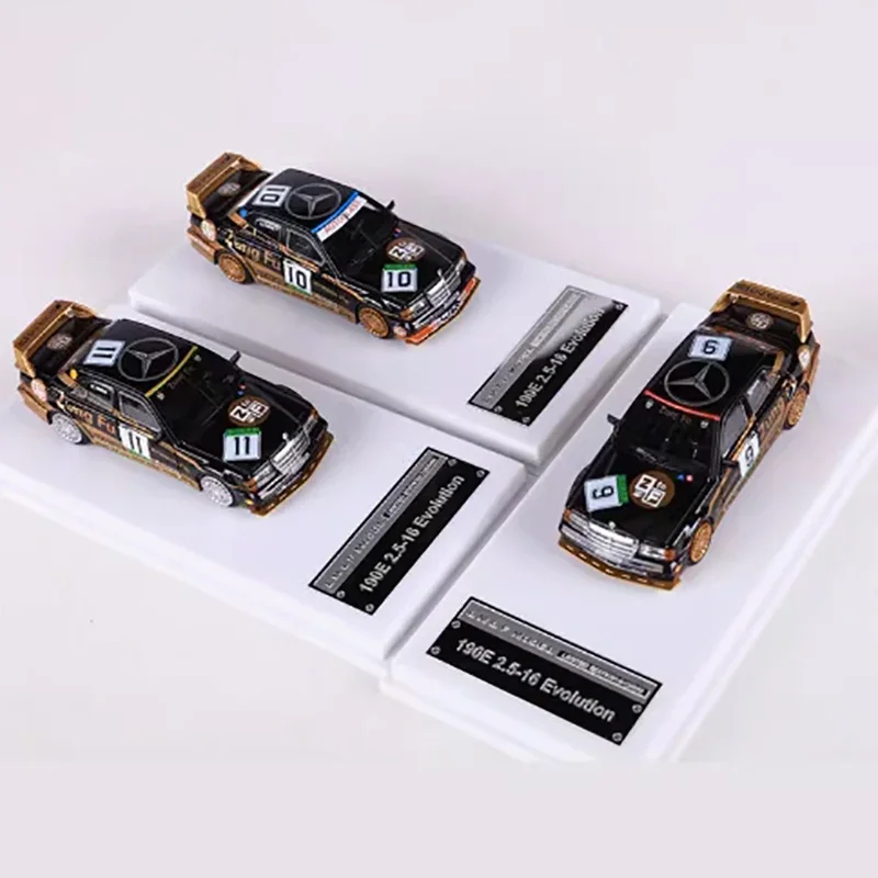 

Diecast 1:64 Scale 190e W201 2.5-16 Alloy Simulation Racing Car Model Adult Classic Collectible Souvenirs Gifts Static Display