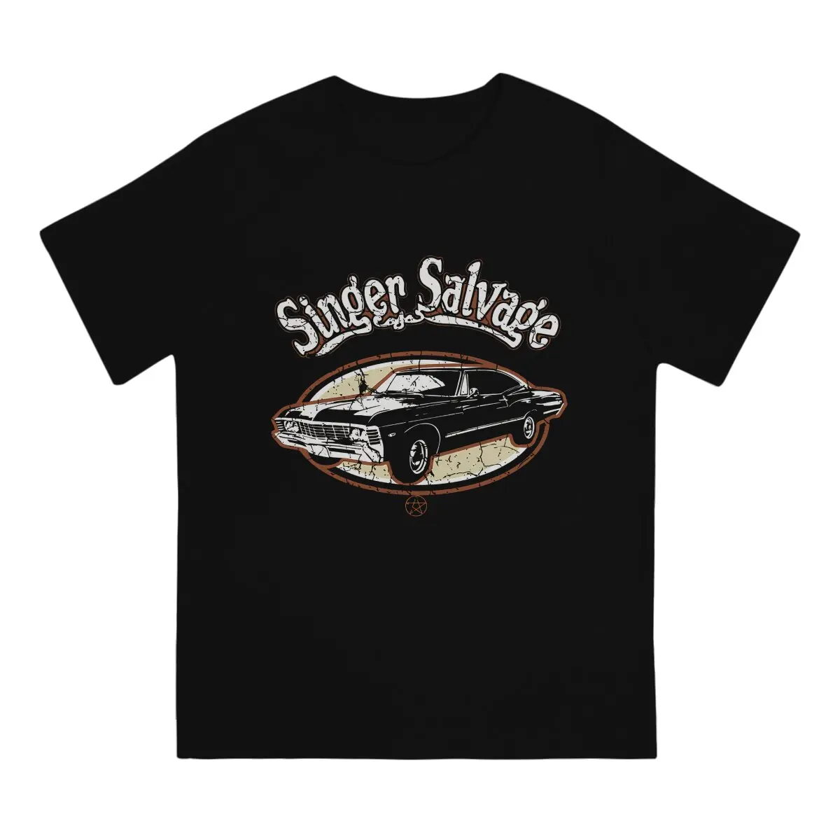 Singer Salvage Hip Hop TShirt Supernatural TV Casual Polyester T Shirt Hot Sale T-shirt For Men Women