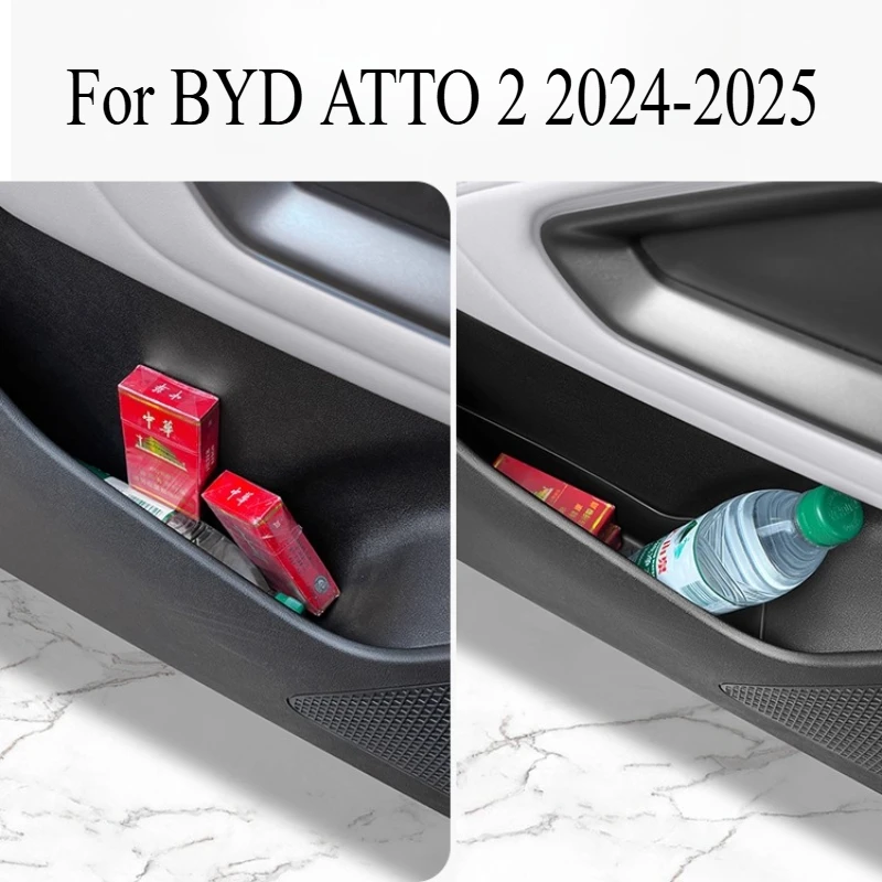

Ящик для хранения с дверным слотом, специальный ящик для хранения дверной панели для BYD ATTO 2 2024-2025, аксессуары для салона автомобиля