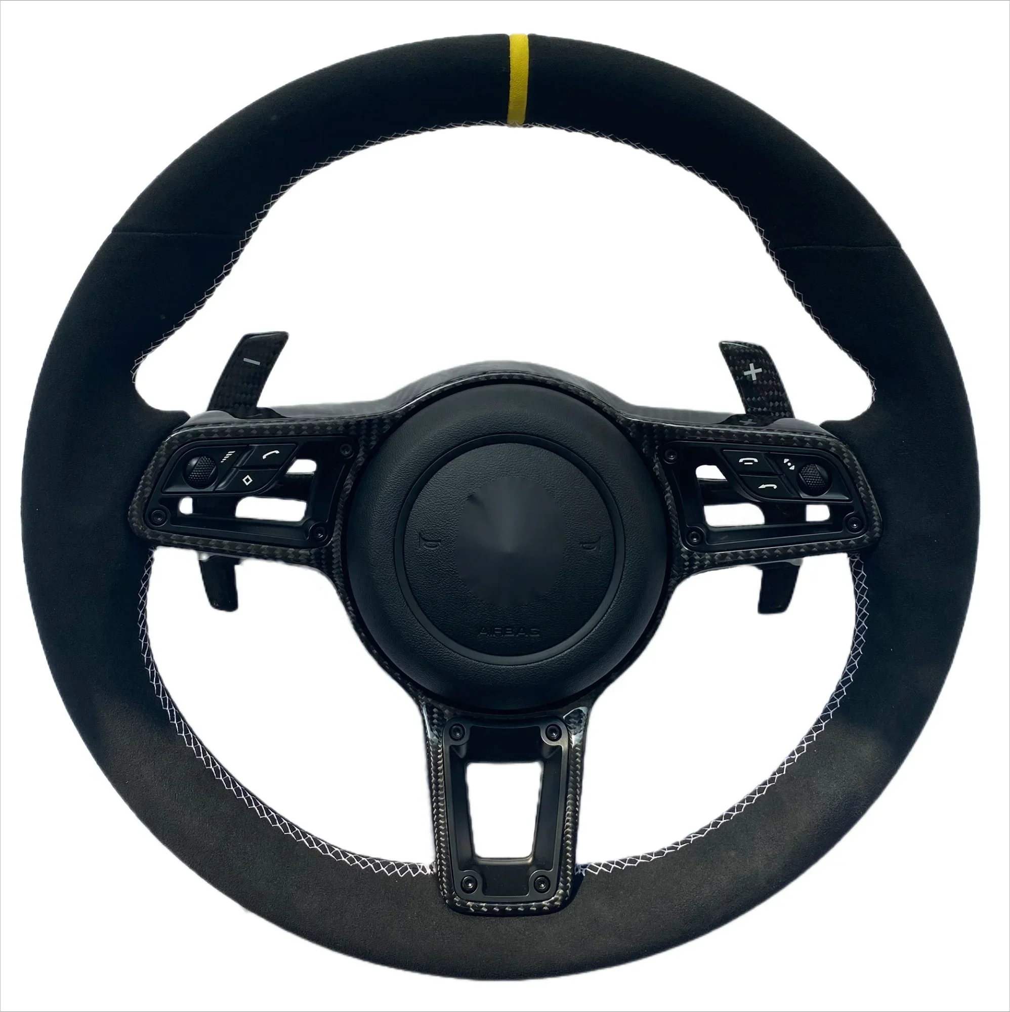 

Pors-che Steering Wheel Upgrade Fit For Porsche Panamera Macan Cayenne 918 911 718 970 971 958 Steering Wheel