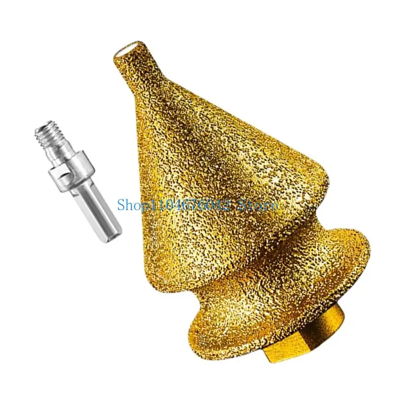 652F Carbides Cone Tile Bit Beveling Chamfer Bit for Tile Marble Thread Shank
