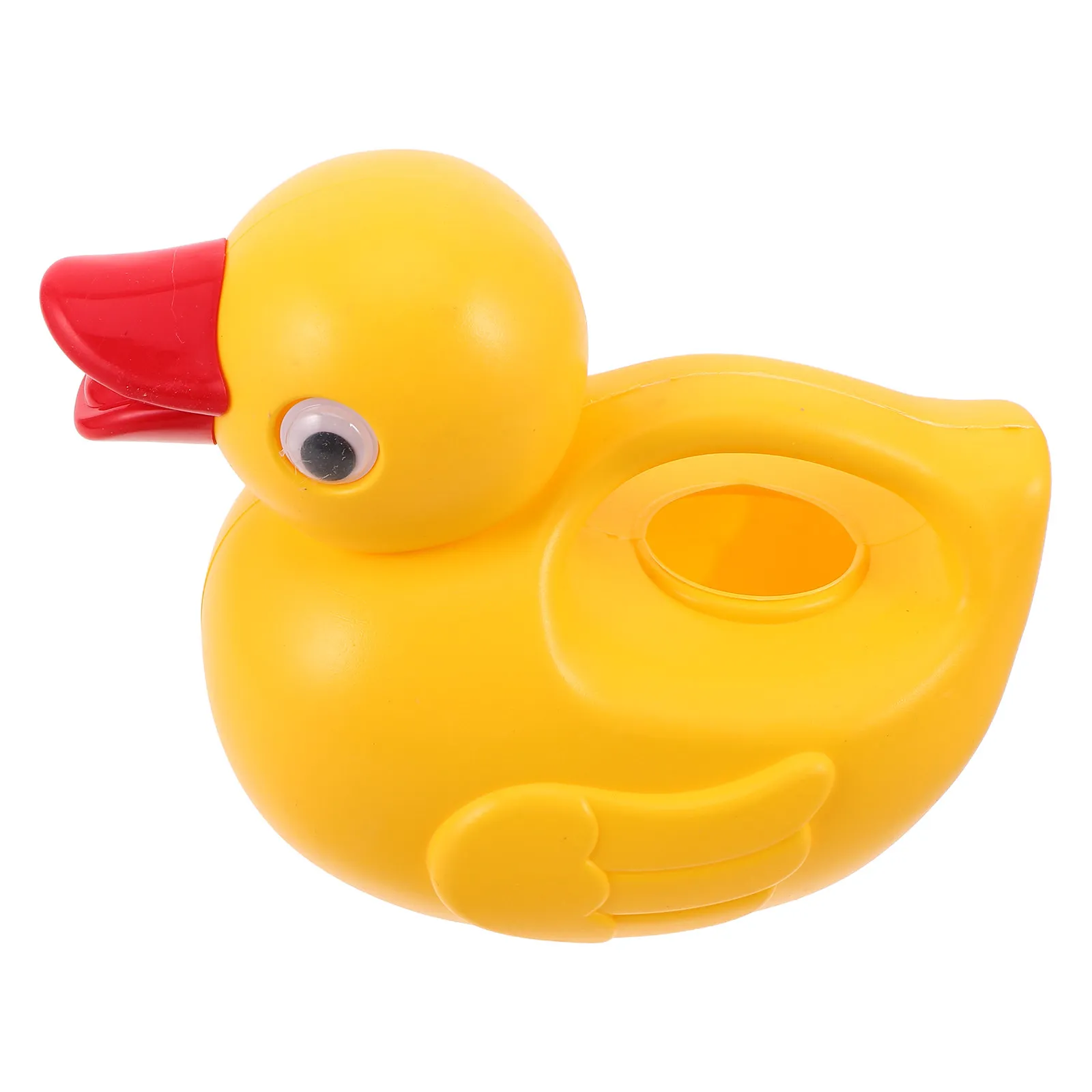 

Милая пластиковая уточка-лейка для детей: интерактивная плавающая уточка для раннего развития, веселых игр в ванной и водных развлечений