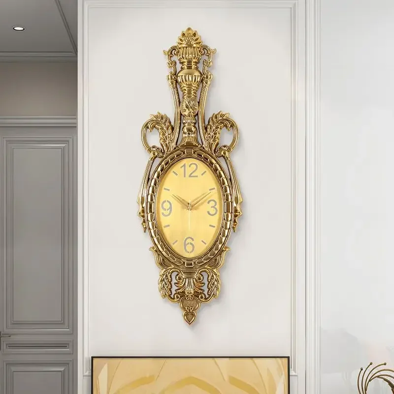 Silent Luxury Vintage Wall Watch Digital Modern Design Table Clock Wall Large Wooden Orologio Da Parete Living Room Decoration T