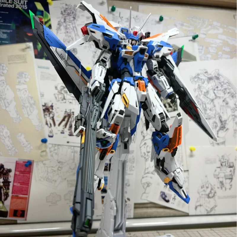 

MG 1/100 Genesis Assembly Model Kit - Infinite Dimension Action Figure Robot Customized Hobby Toy for Collectors Plastic Model