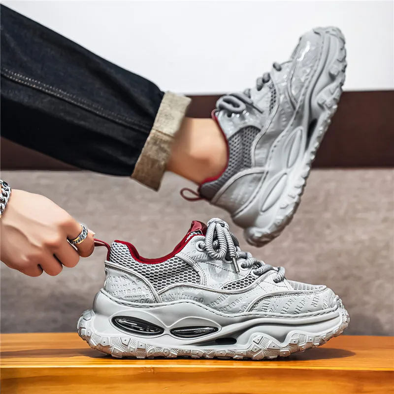 

Мужская обувь 2024, внешняя торговля, новая модная тенденция, удобная универсальная спортивная обувь, известная в Интернете дышащая повседневная обувь