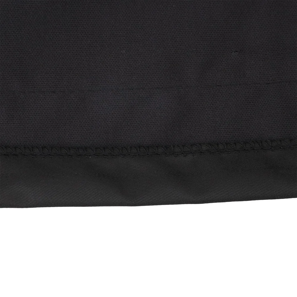 Nylon Fabric Amplifier Receiver Dust Cover Rainproof Breathable Home Theater Receiver Cover Elastic Design Black Color