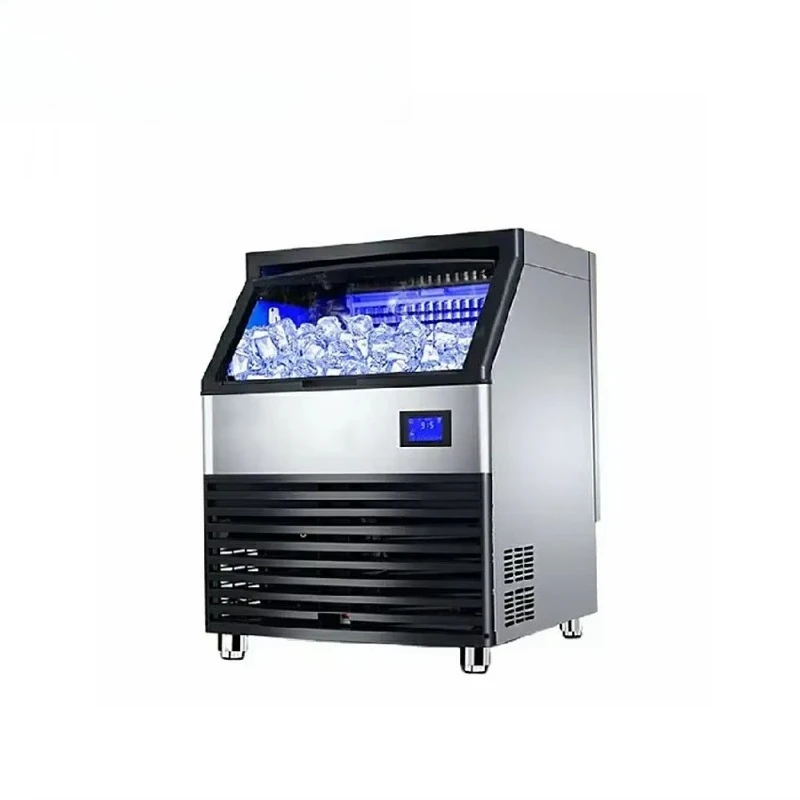 

Commercial 90kg/24hours Air Cooling Ice Maker Ice Cube Machine for Business