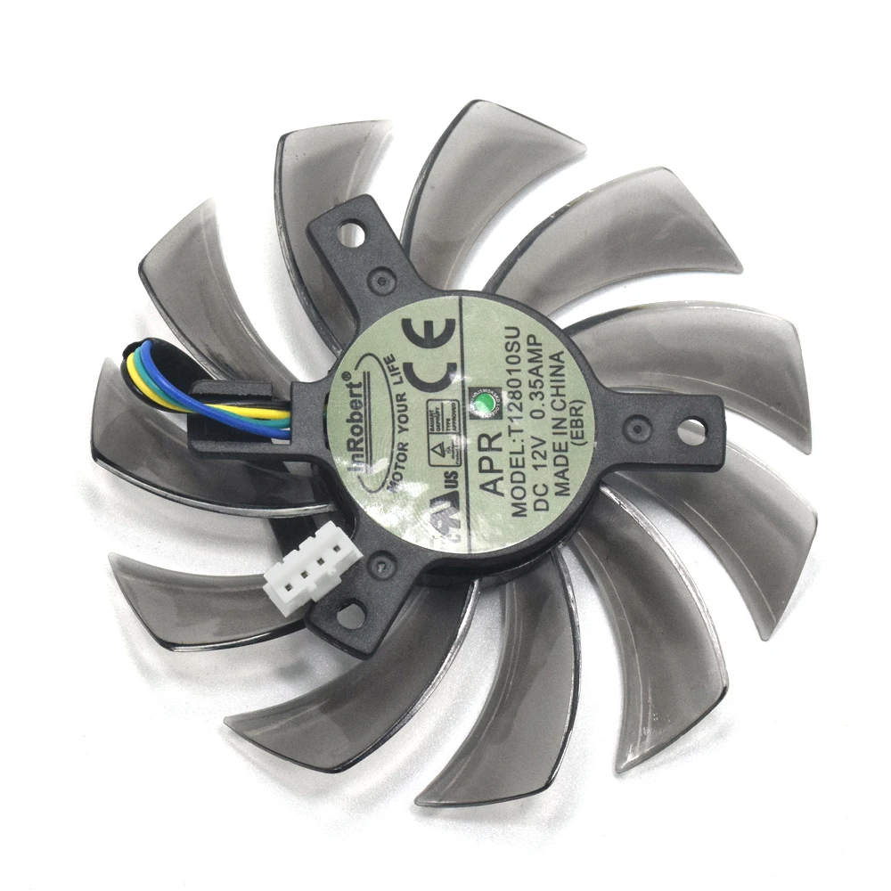 Ventilateur de refroidissement de carte vidéo, 75MM, pour Gigabyte GeForce GTX 670 680 980 GTX 1080 Ti 1060 1070 Ti, T128010SU, nouveau