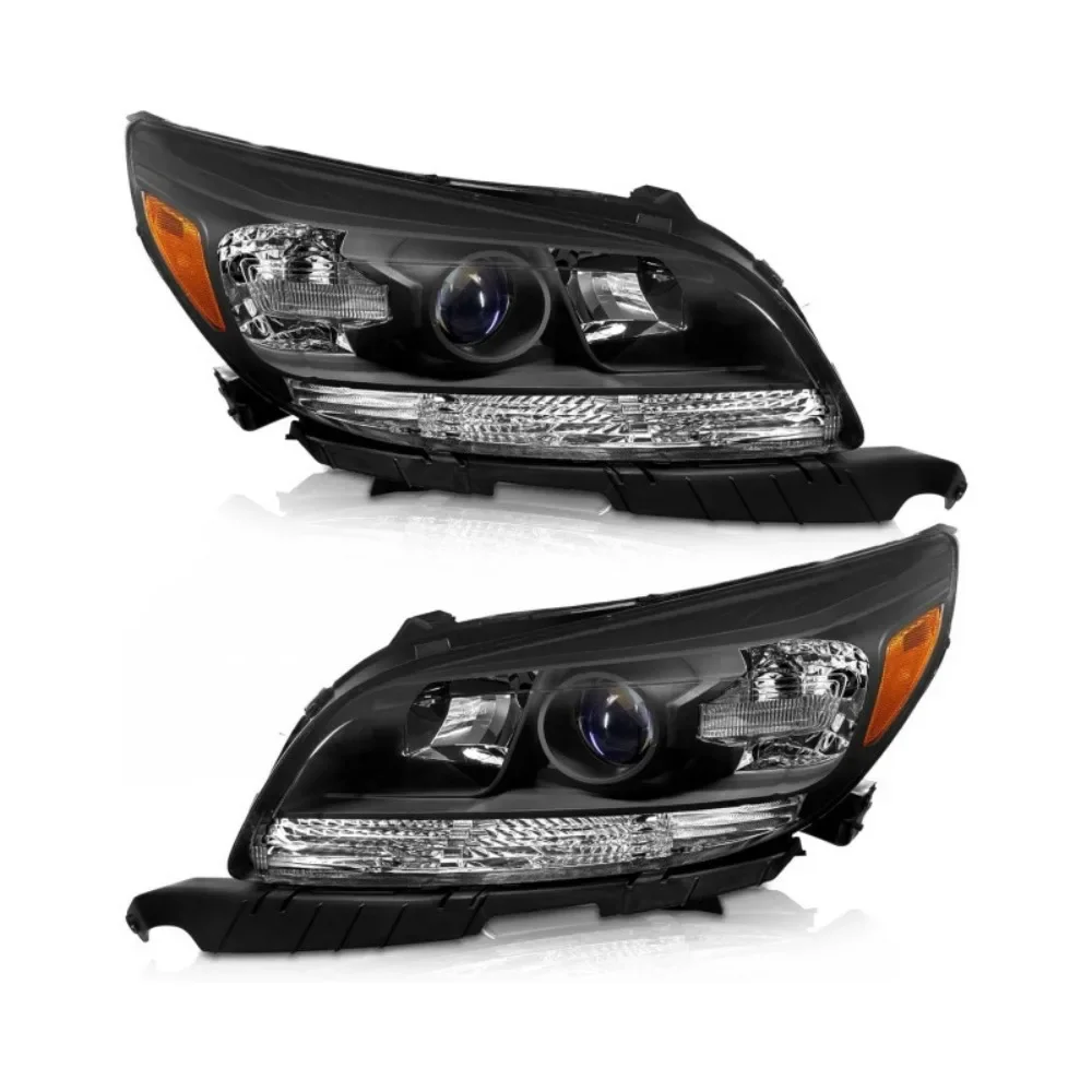 1 Pair 2 Piece Headlight Head Light for Chevrolet Chevy Malibu 2013 2014 2015