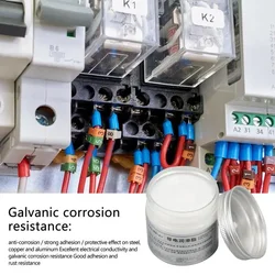 100g Electric Contact Grease Automotive Silicone Grease Electric Contact Grease for Low Resistance Value for Household Appliance