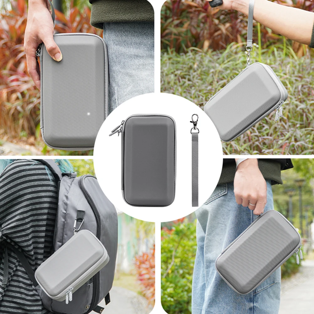 حقيبة حمل لـ DJI Osmo Mobile 7/7 Pro حقيبة يد واقية مقاومة للماء حقيبة سفر حقيبة للتخزين لملحقات Gimbal المحمولة