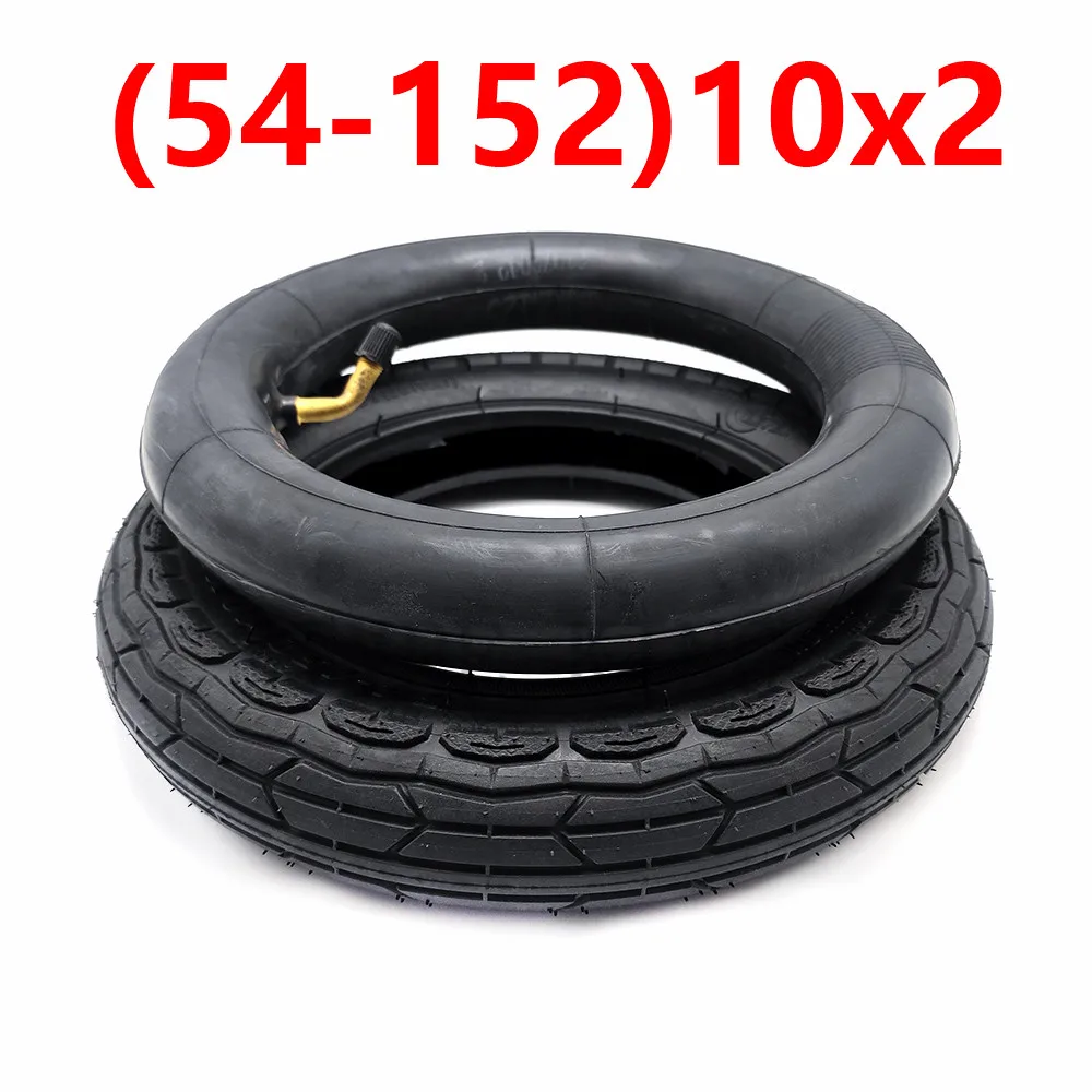 High Quality 10x2 Inner and Outer Tire 10*2(54-152) Pneumatic Tire  for Children\'s Bicycle Electric Scooter Parts