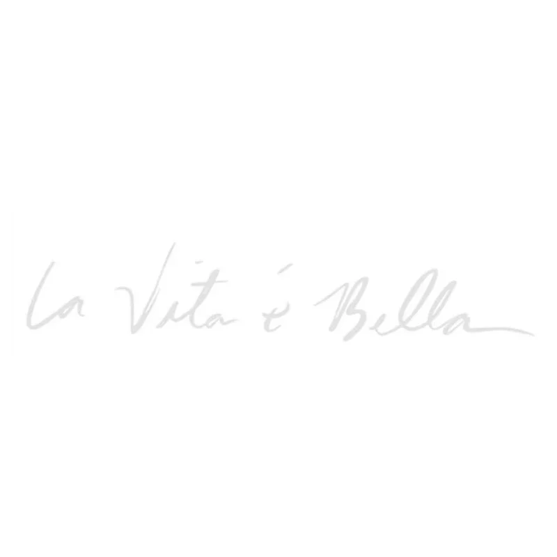 Car Stickers La Vita E Bella Beautiful Life New Cool Style Label Decal Personality PVC Waterproof Sunscreen 15CM - Image 6