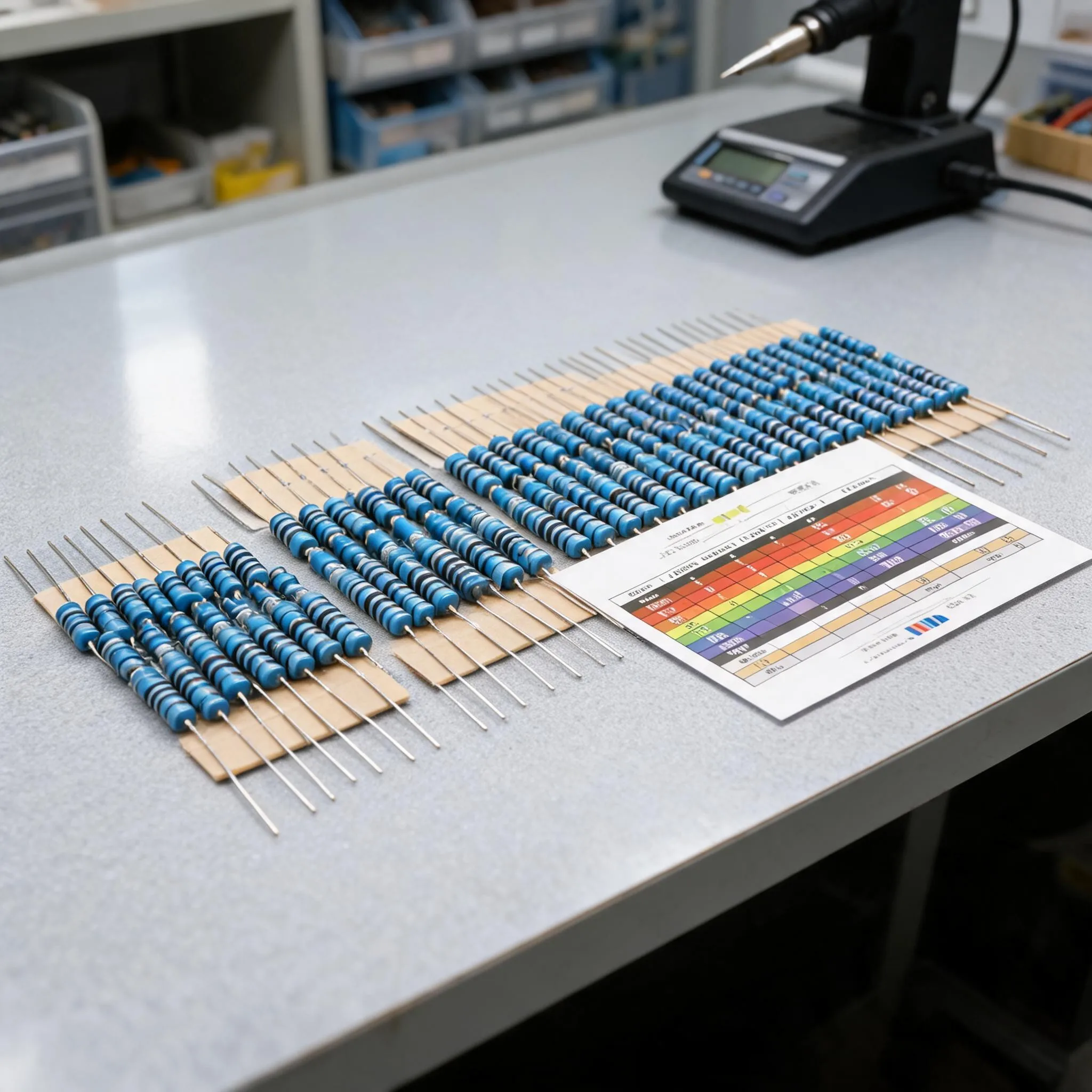 For Precise Circuit Design 2W Metal Film Resistors Metal Film Resistors Set 1 Percent Tolerance Resistors High Accuracy Circuit