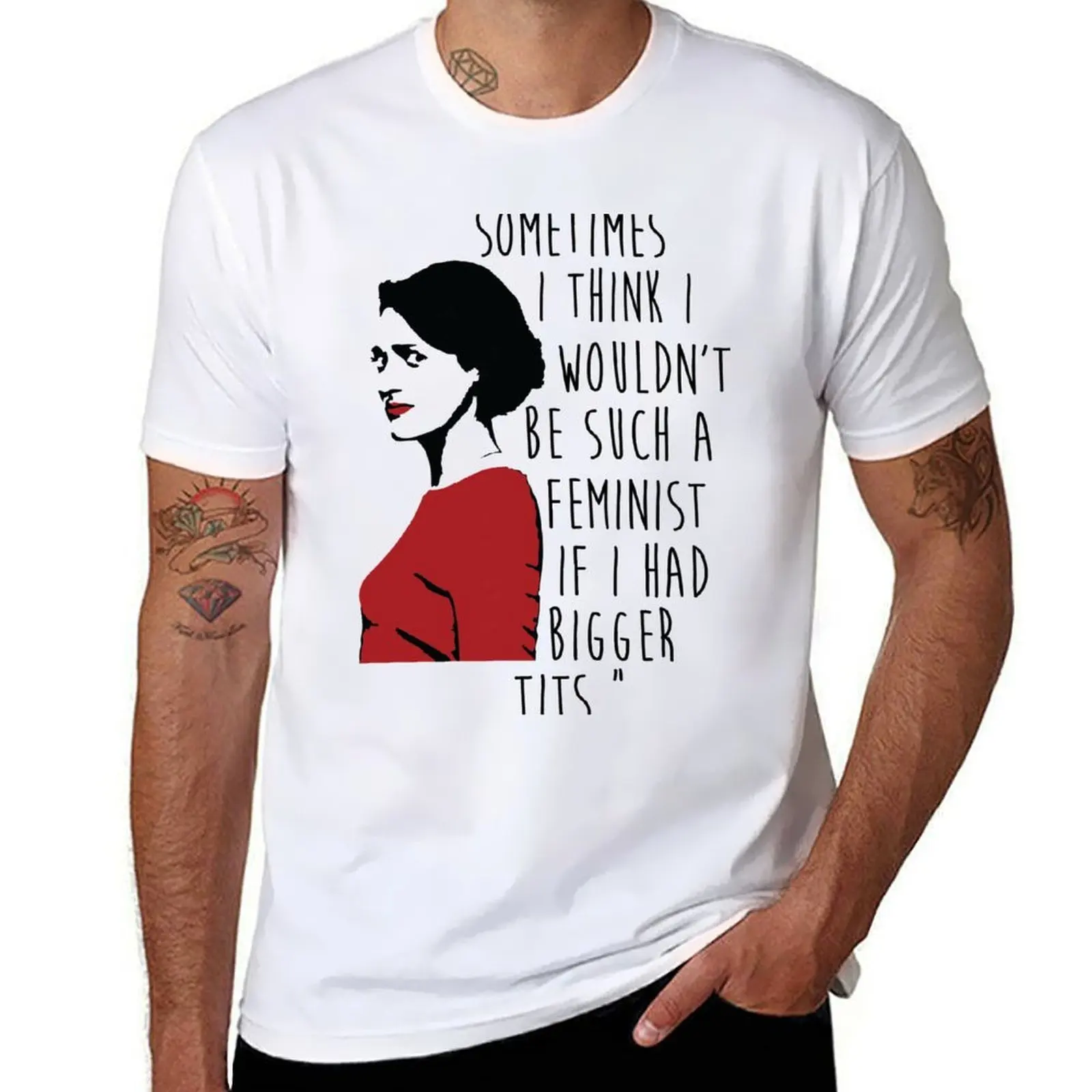 

Fleabag T-Shirt t shirts for man slim fit men t shirt cotton 100% T-Shirt