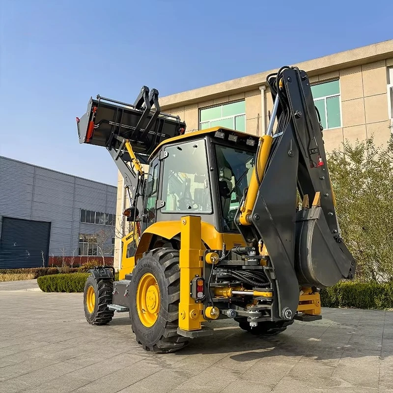 Hot Sale Hydraulic Backhoe Loader 2 Ton Compact Mini for Excavator Front End Loader Backhoe Attachments for Site Engineering