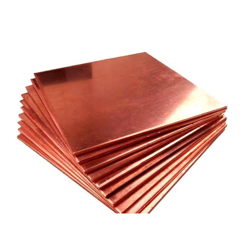 1PC 99.9% Copper Sheet T2 Copper Plate Pure Copper Cu Metal DIY Handmade Materialfor Industry Mould or Metal Art Thick0.5-6mm