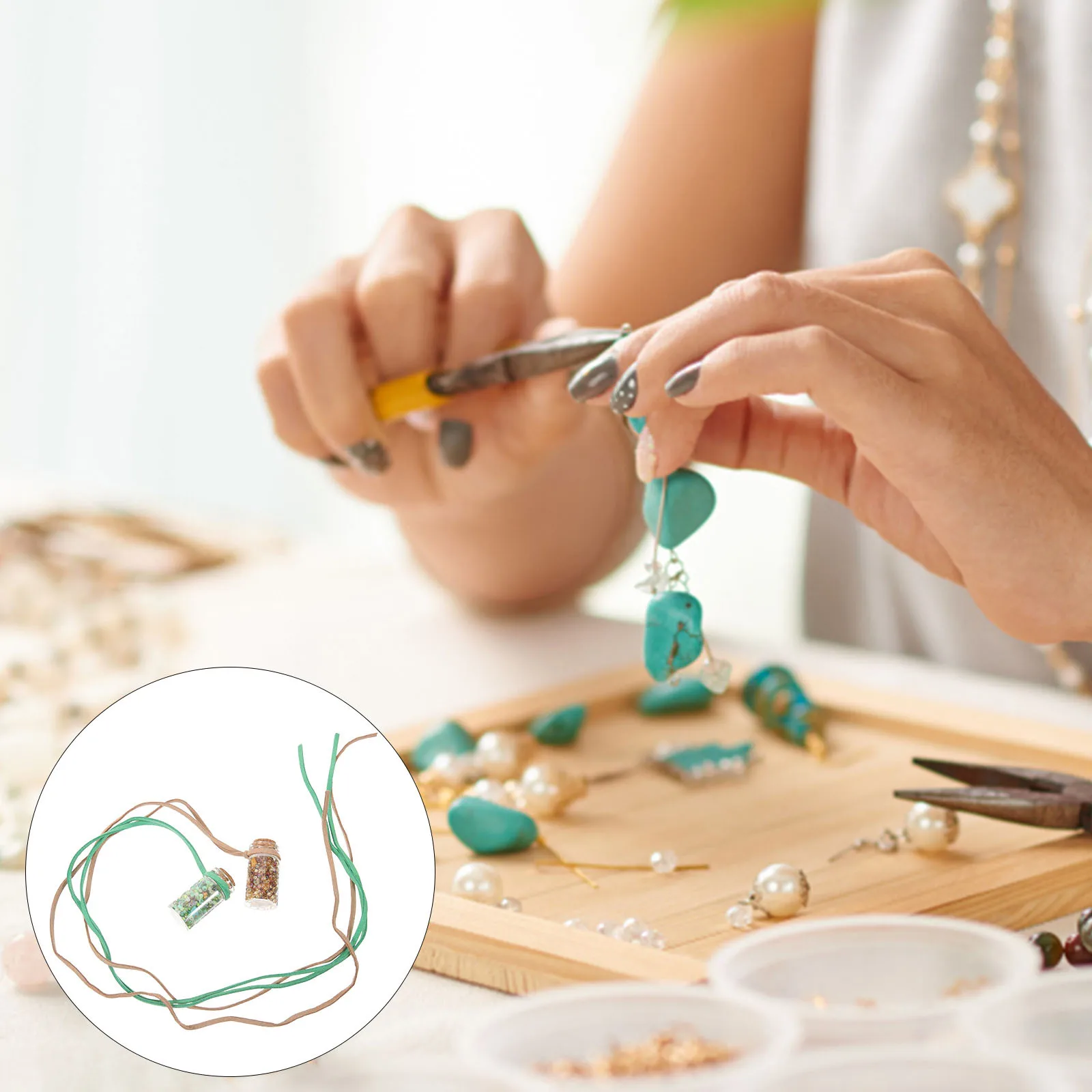 1 conjunto de contas em garrafas conjunto mini garrafas de desejos de vidro com cortiça para diy casa decoração de casamento crianças artesanato atividade garrafa charme