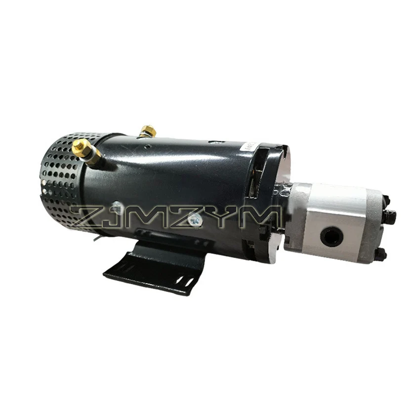 Imagem -03 - Motor dc Hidráulico com Bomba de Engrenagem Alta Velocidade Escovado 4.3cc 3000rpm 24v 4kw