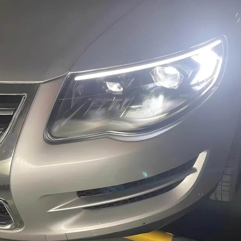 

Auto Headlights Assembly For VW Touareg 2007-2010 LED Car Head Lights Upgrade Projector Dual Lens Plug and Play Accessories